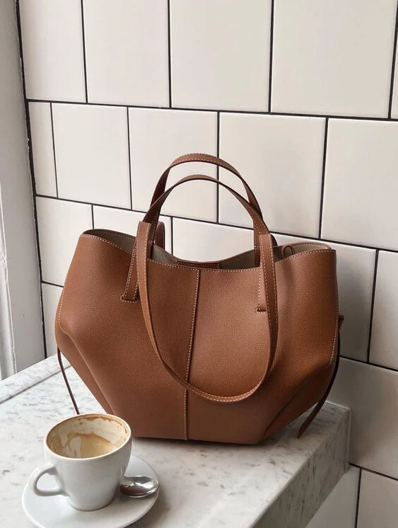 Vintage women's tote bag | Spacious shoulder bag - product image 1