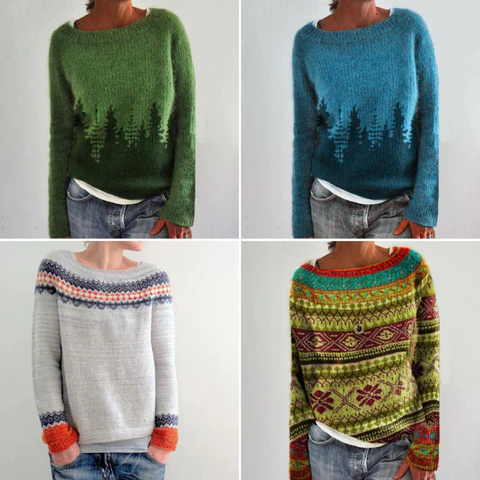 Women's retro sweater - product image 7