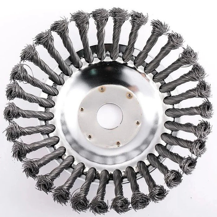 Heavy-Duty Wire Weeding Wheel - product detail 7