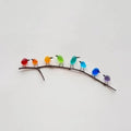 NOMOVA Sea Glass Birds Decor Coastal Love Notes