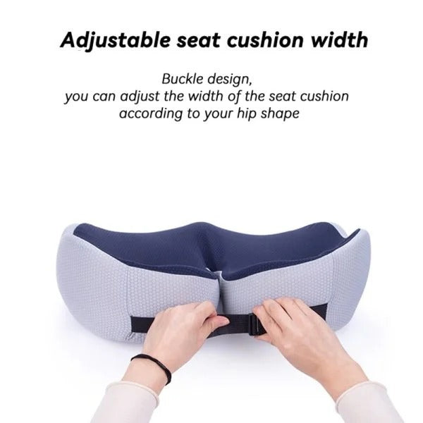 Adjustable Memory Foam Sit Bone Relief Seat Cushion - product detail 8