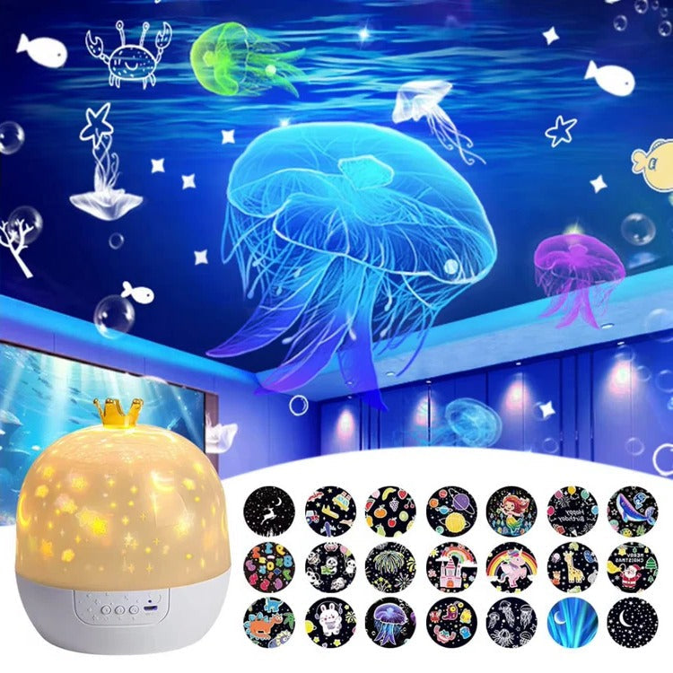 Children’s Night Light and Ocean Projection Lamp - product detail 2