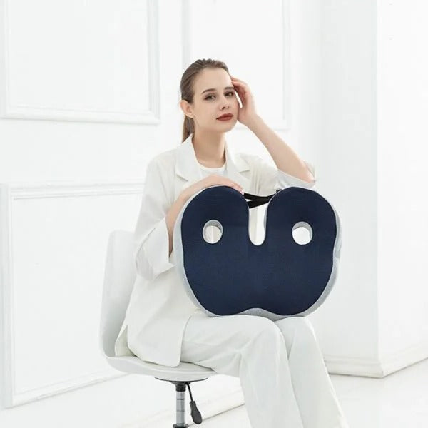 Adjustable Memory Foam Sit Bone Relief Seat Cushion - product detail 9