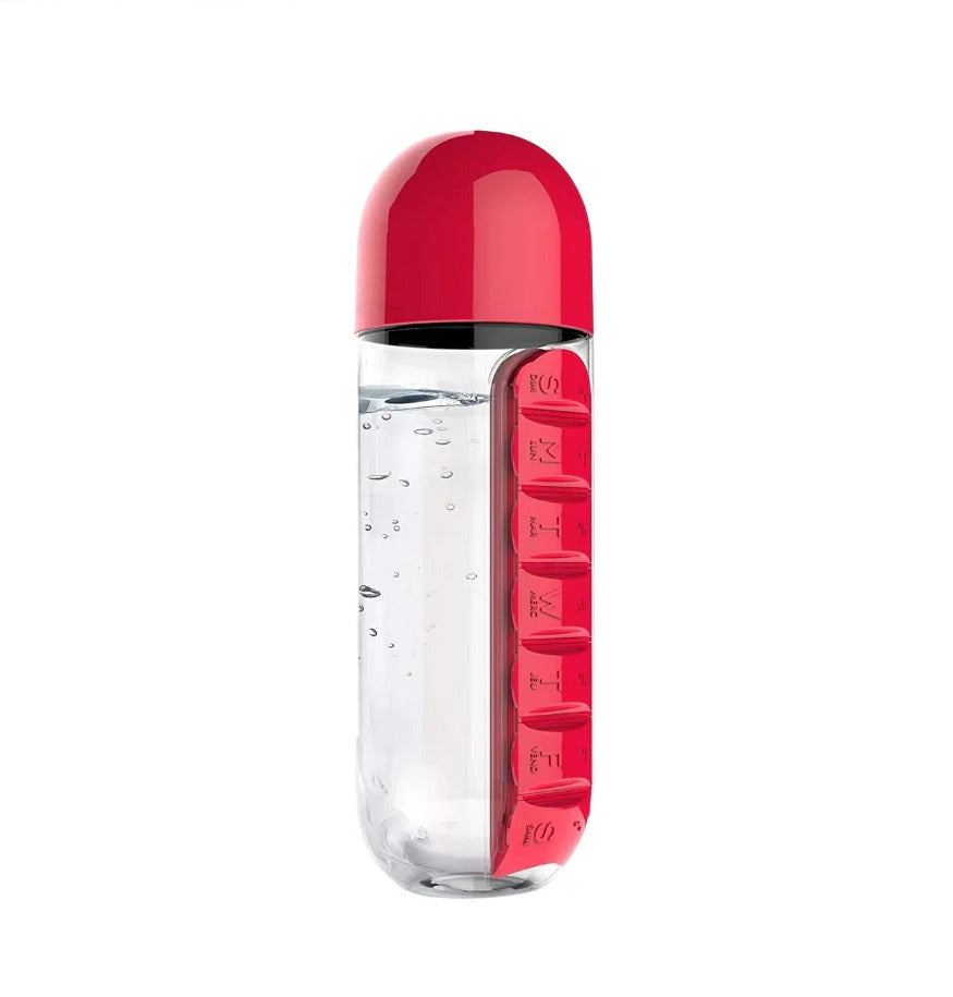 Water Bottle with Pill Holder - product detail 12