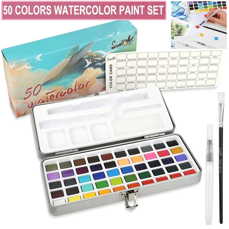 Watercolor Paint Set - product detail 7