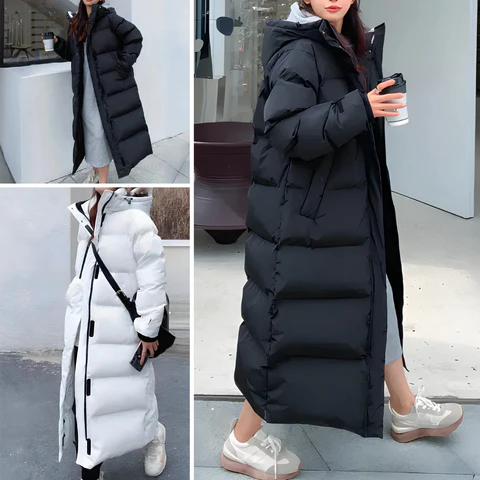 Fashionable and windproof long jacket - product image 5