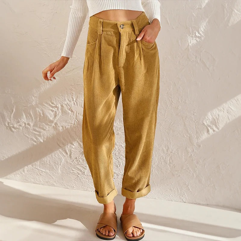 Casual Corduroy Pants For Women - product image 1