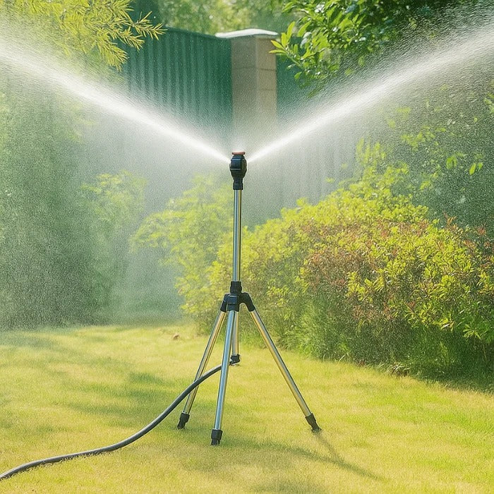 NOMOVA High-Pressure Rotating Tripod Sprinkler