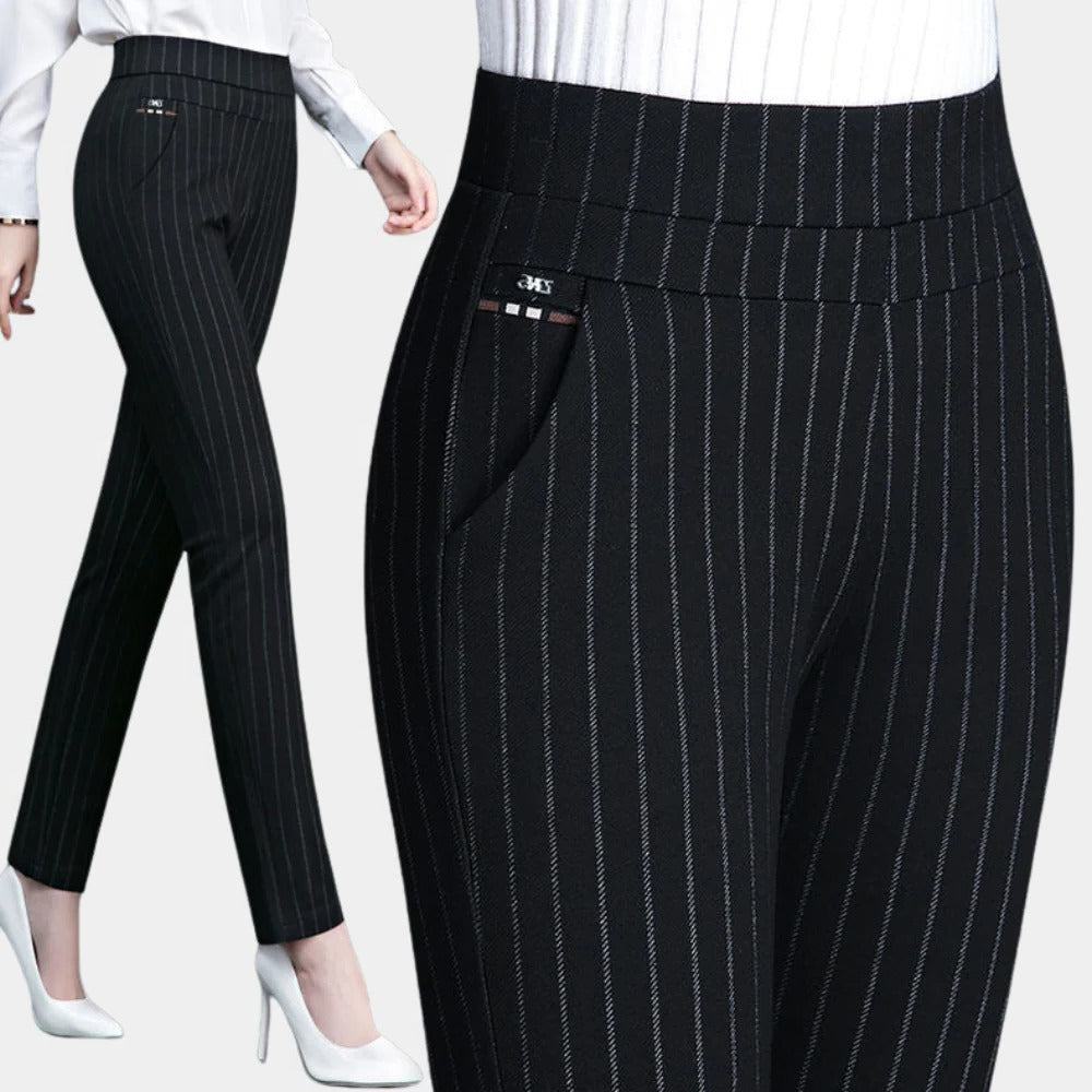 High Waist Stretch Pants - product detail 5