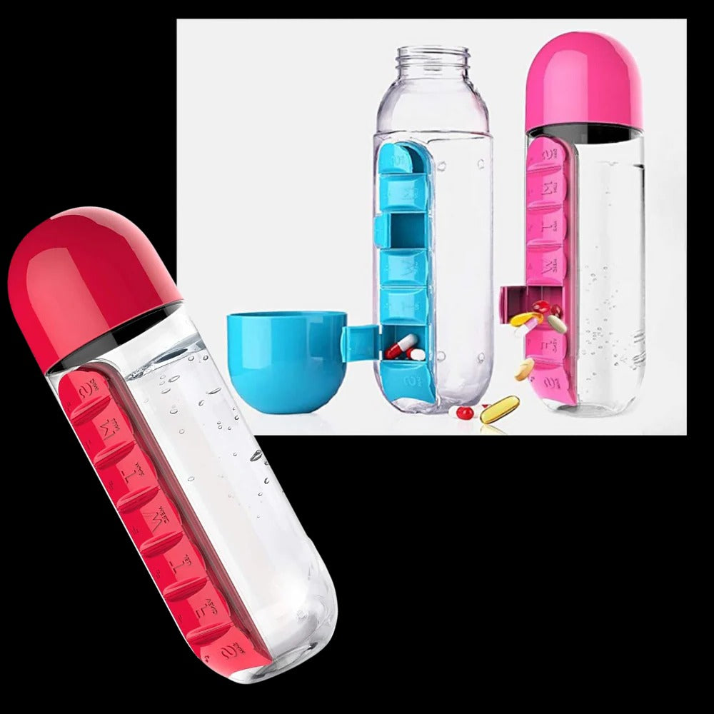 Water Bottle with Pill Holder - product detail 11