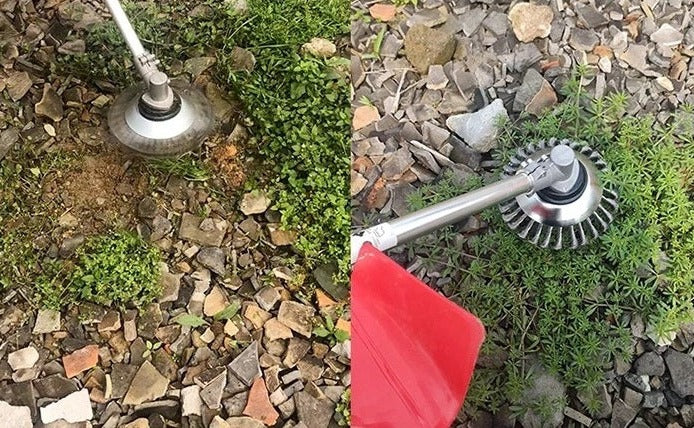 Heavy-Duty Wire Weeding Wheel - product detail 3