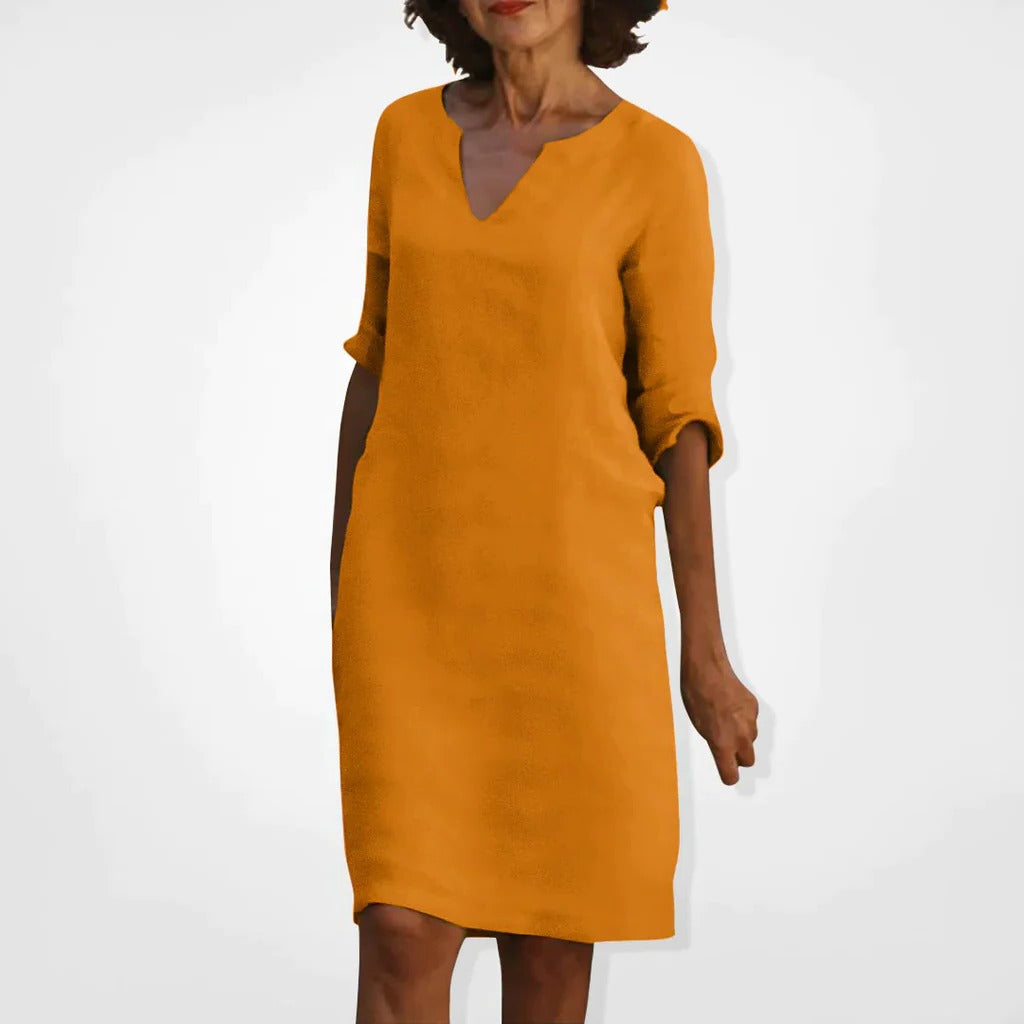 Summer Dress With V-Neck - product image 11