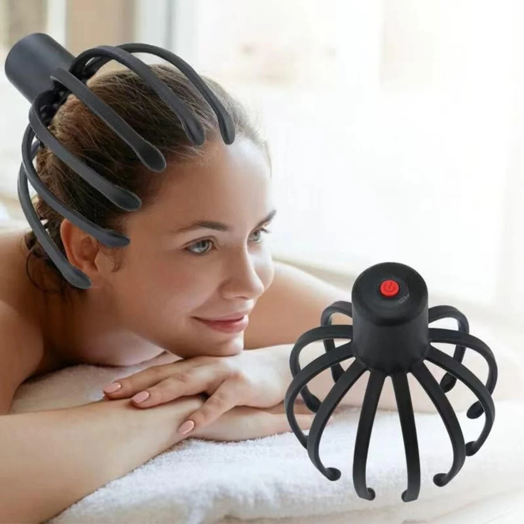 Electric Octopus Head Massager - Relaxing Scalp & Stress Relief Device - product image 1