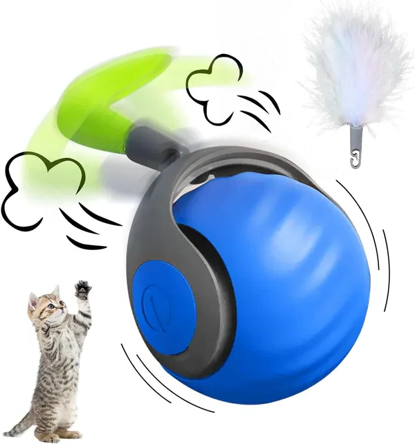 Interactive Rechargeable Cat Toy Ball - product image 1