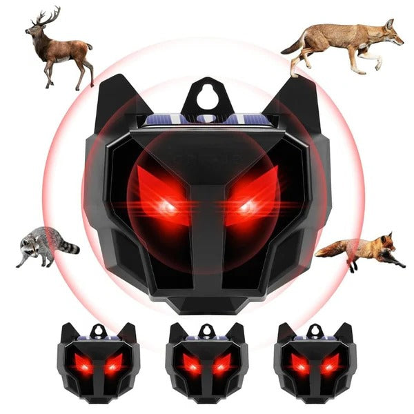 Solar Powered Outdoor Nocturnal Animal Repeller 2PCS - product detail 5
