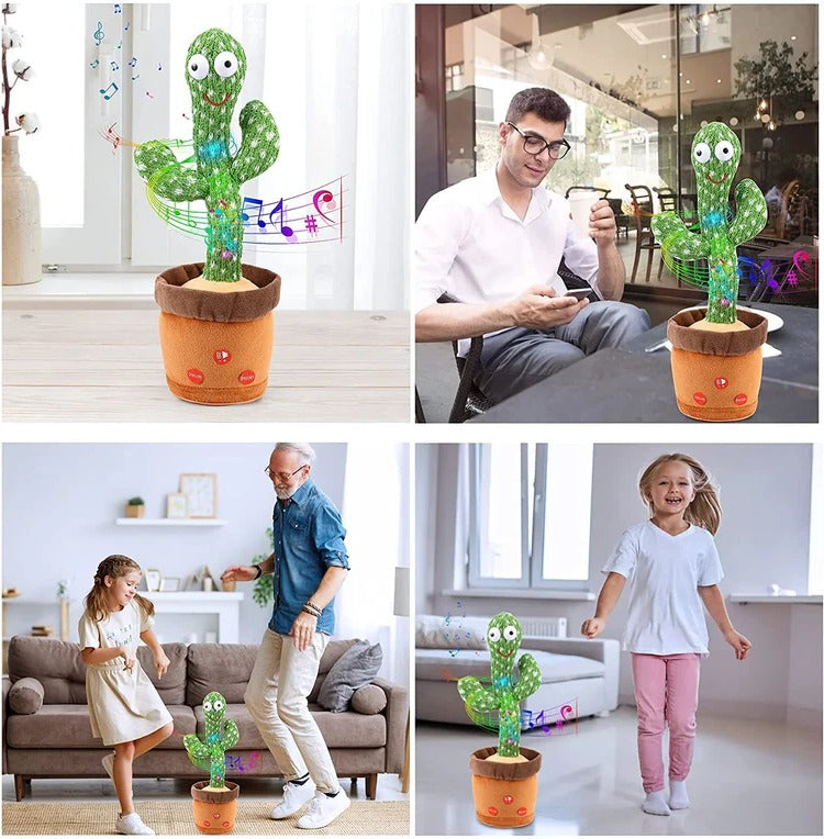 Sound-Reacting Dancing Cactus Toy - product detail 3