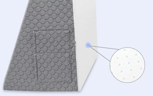 Triangle Memory Foam Wedge Pillow for Sleeping - product detail 8