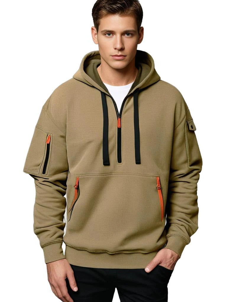 Men's Hoodie With Style and Comfort - product detail 2