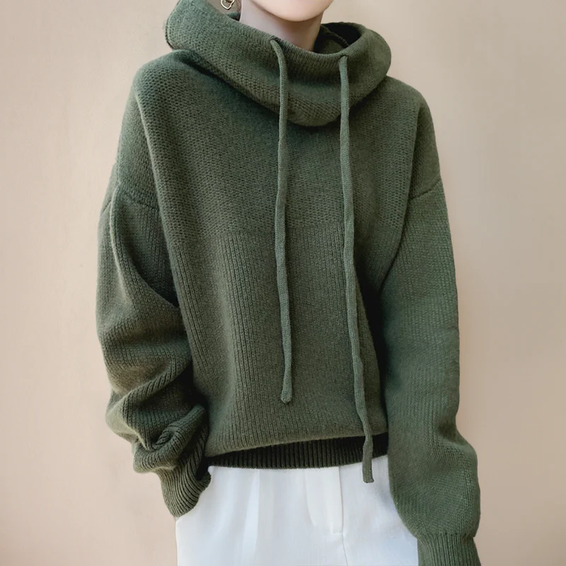 Turtleneck Sweater Made of Merino Wool for Women - product image 5