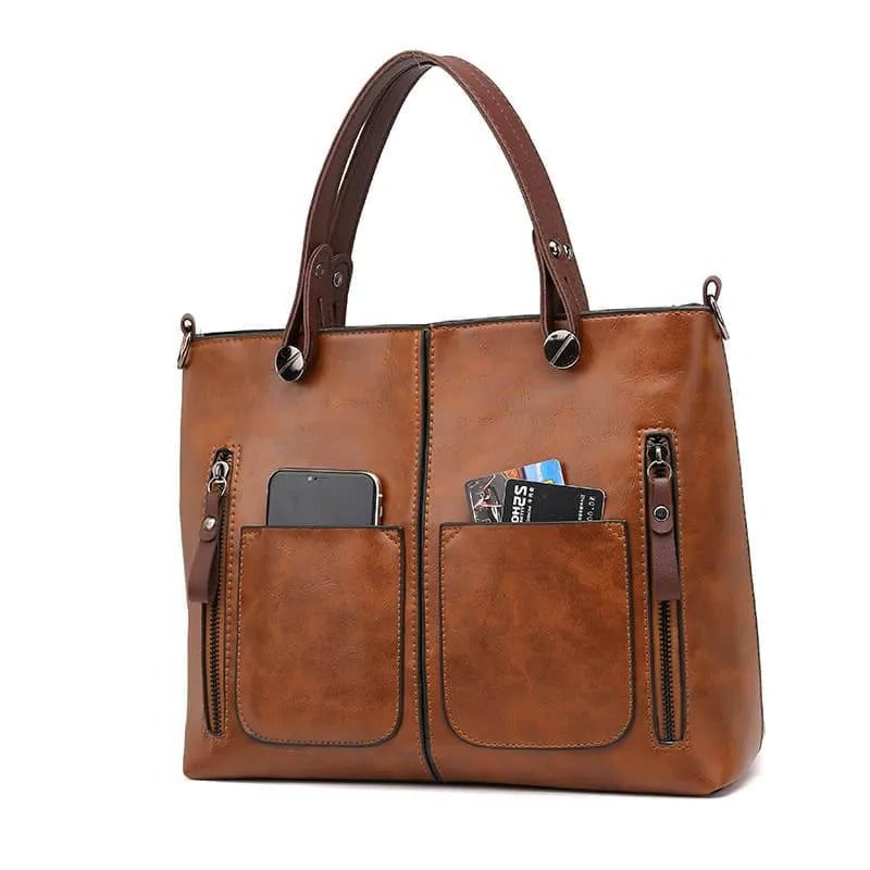 Elegant Leather Bag - product detail 5