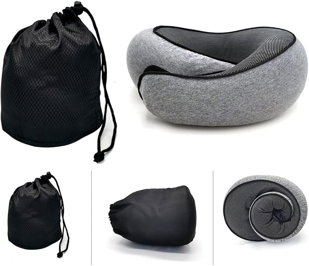 Snail Style Memory Foam Travel Curved Neck Pillow - - product detail 8