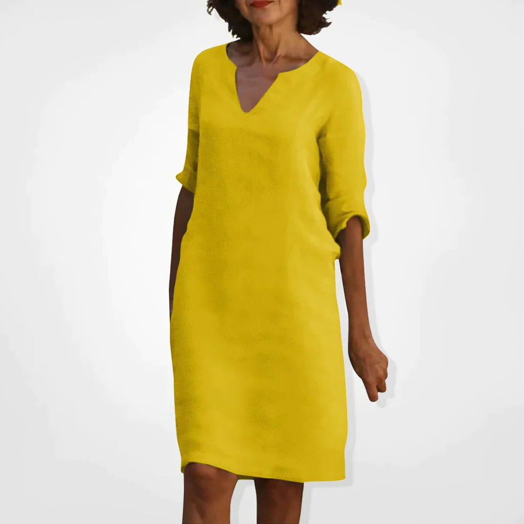 Summer Dress With V-Neck - product image 12