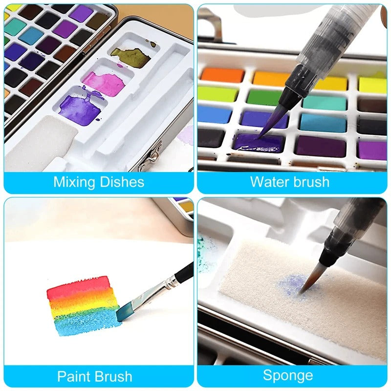 Watercolor Paint Set - product detail 5