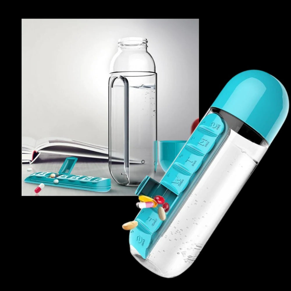 Water Bottle with Pill Holder - product detail 10