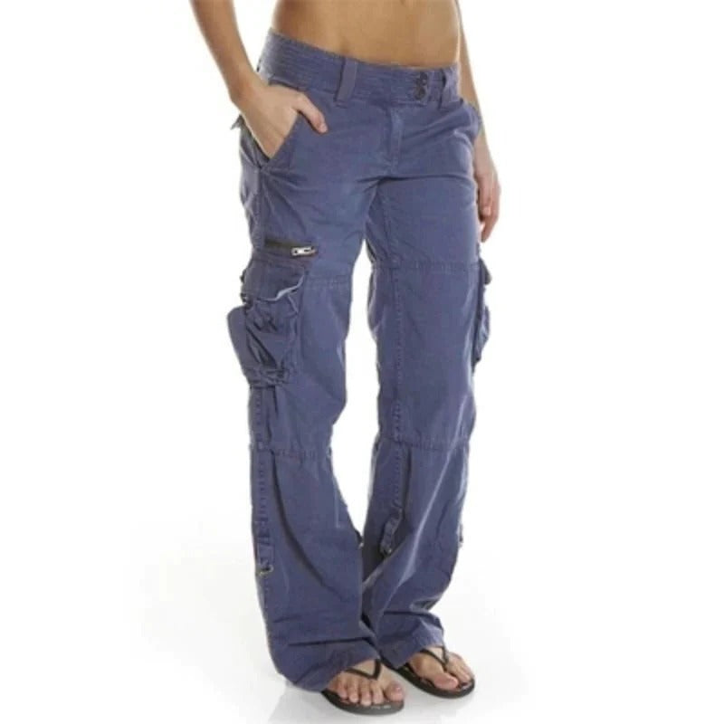 Cargo Pants With Pockets For Women - product detail 2
