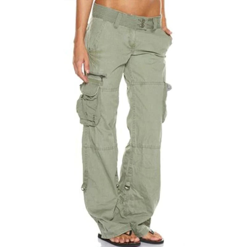 Cargo Pants With Pockets For Women - product detail 3