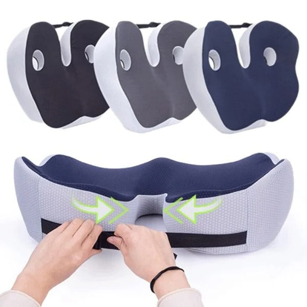 Adjustable Memory Foam Sit Bone Relief Seat Cushion - product detail 13