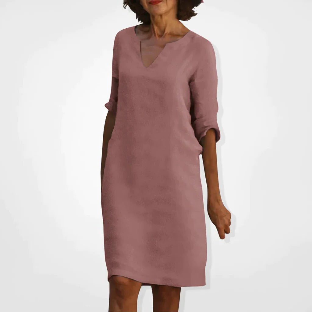 Summer Dress With V-Neck - product image 13