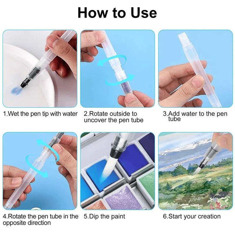 Watercolor Paint Set - product detail 4