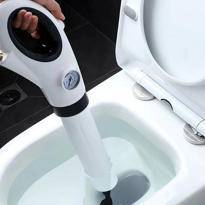 NOMOVA High-Pressure Toilet Plunger and Drain Unblocker