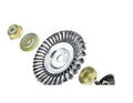 NOMOVA Heavy-Duty Wire Weeding Wheel