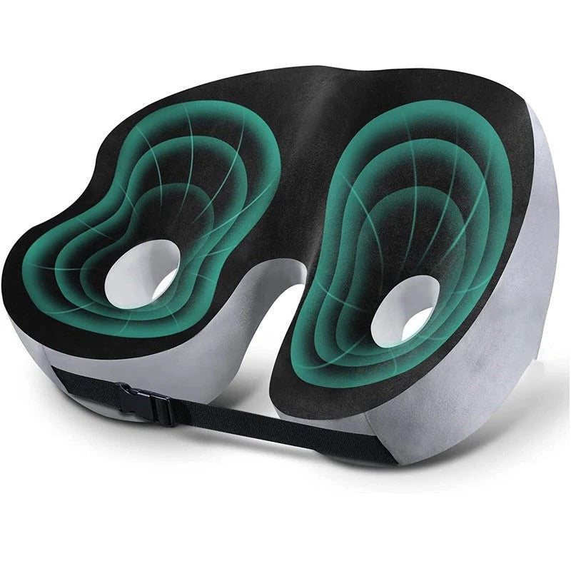Adjustable Memory Foam Sit Bone Relief Seat Cushion - product detail 14