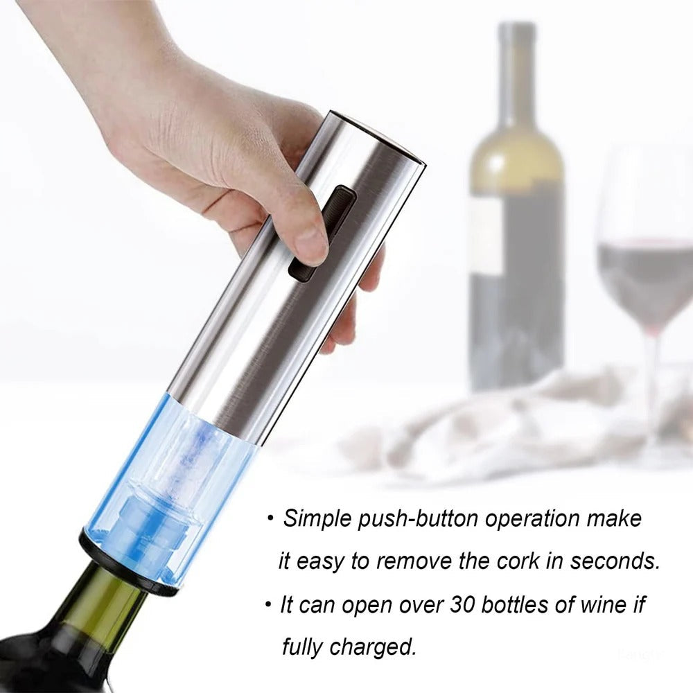 Rechargeable Electric Wine Bottle Opener - product detail 2