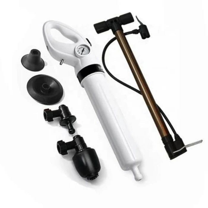 High-Pressure Toilet Plunger and Drain Unblocker - product detail 2