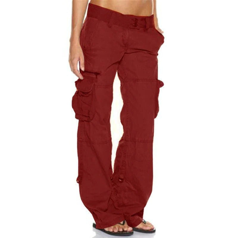 Cargo Pants With Pockets For Women - product detail 4