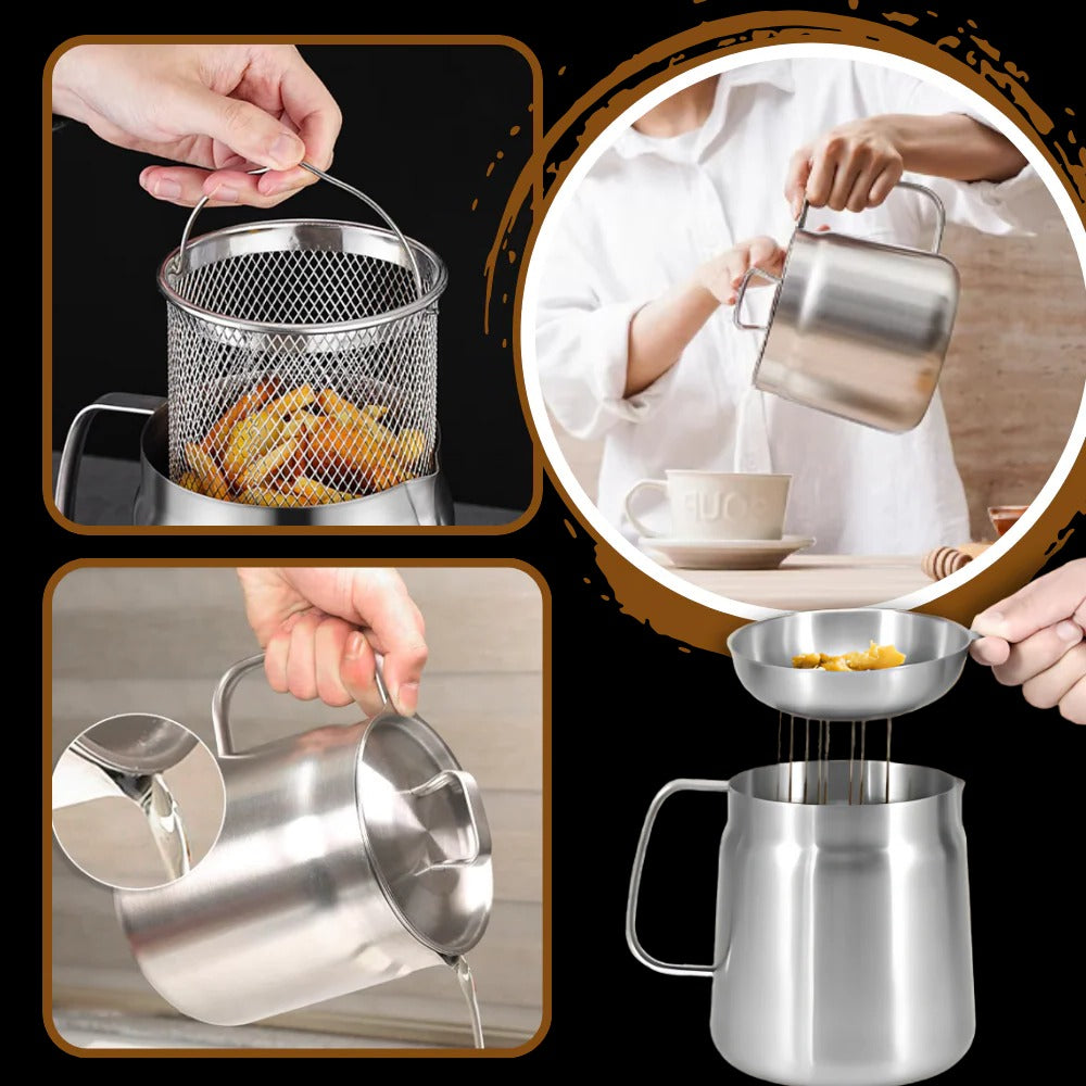 2-in-1 Deep Frying Pot - product detail 5