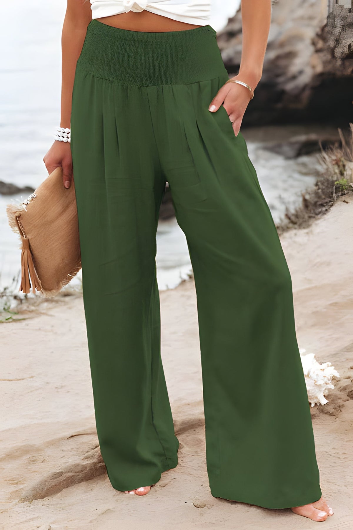 Comfortable linen trousers for women - product image 4