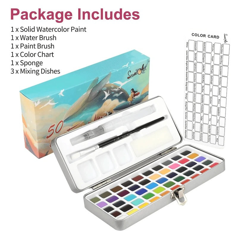 Watercolor Paint Set - product detail 2