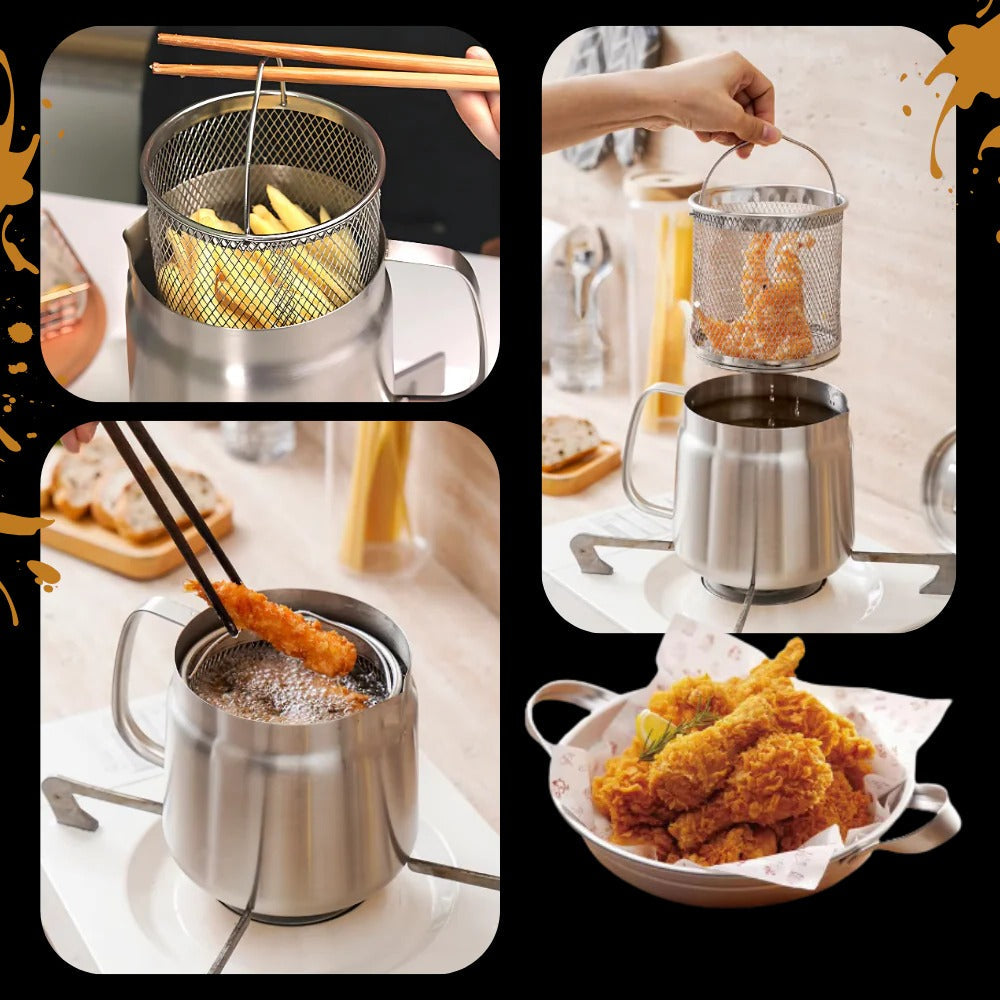 2-in-1 Deep Frying Pot - product detail 3