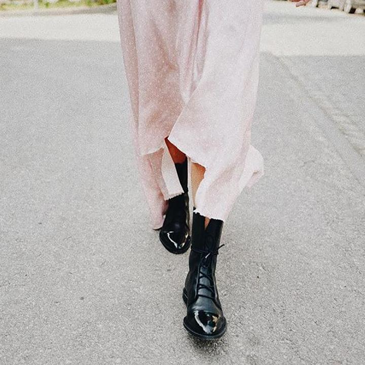 Vintage Heeled Ankle Boots For Women - product image 5