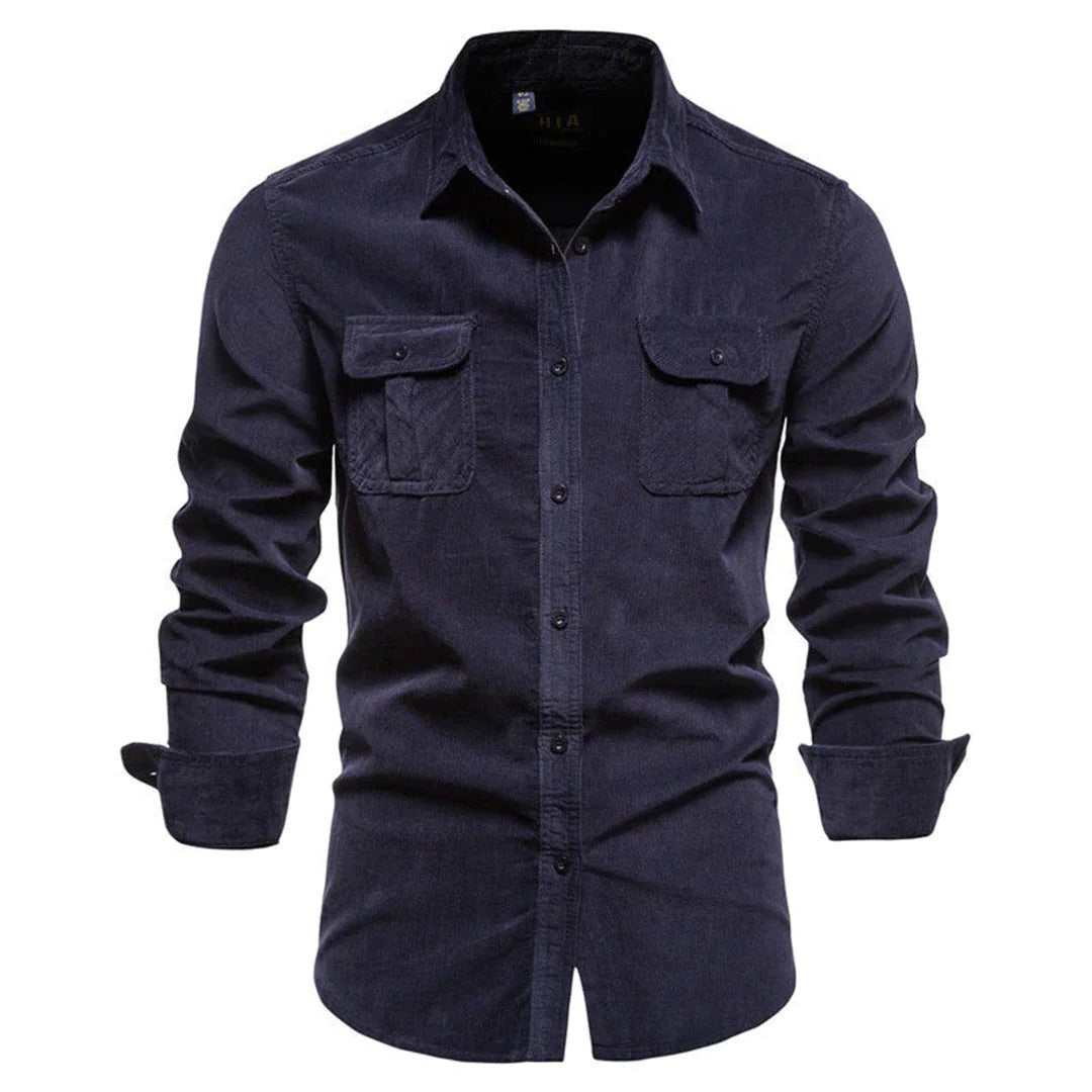 Men's Corduroy Shirt - product detail 2