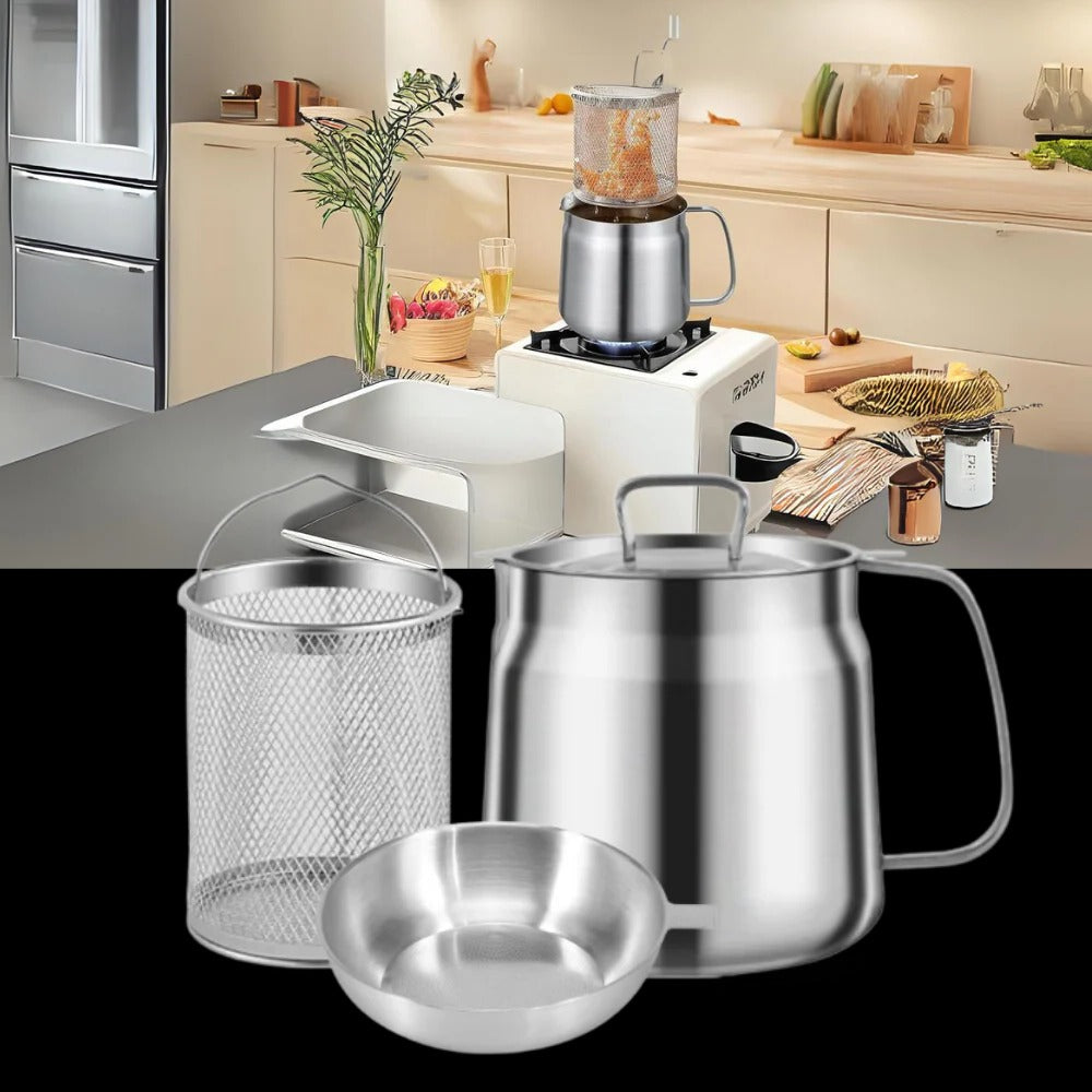 NOMOVA 2-in-1 Deep Frying Pot