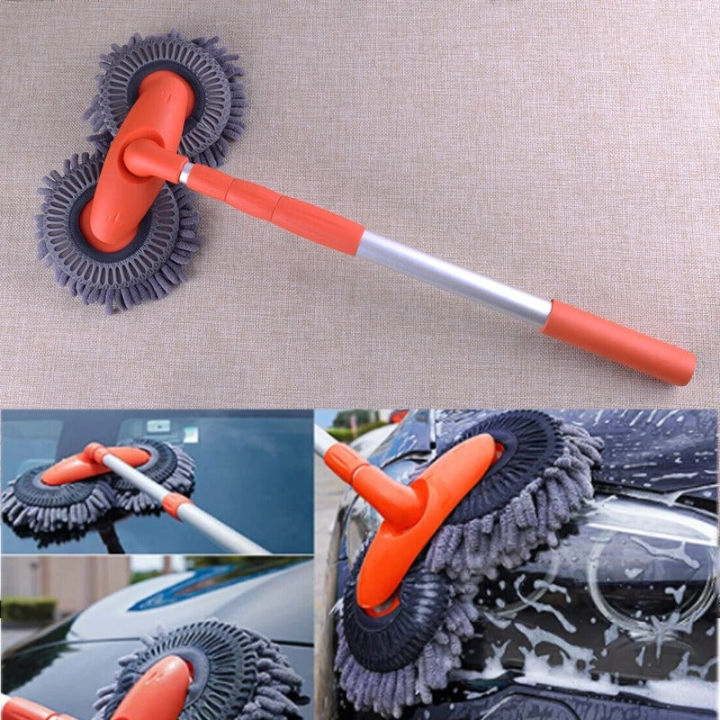 Car Wash Brush with Rotating Head - product detail 5