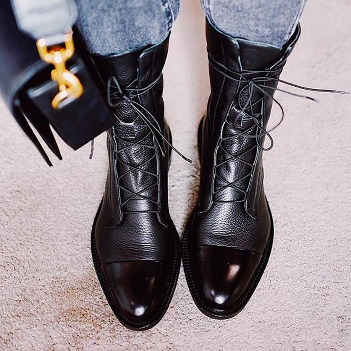 Vintage Heeled Ankle Boots For Women - product image 8