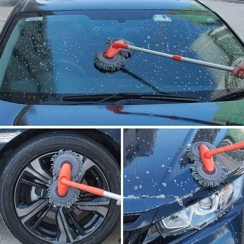 Car Wash Brush with Rotating Head - product detail 4
