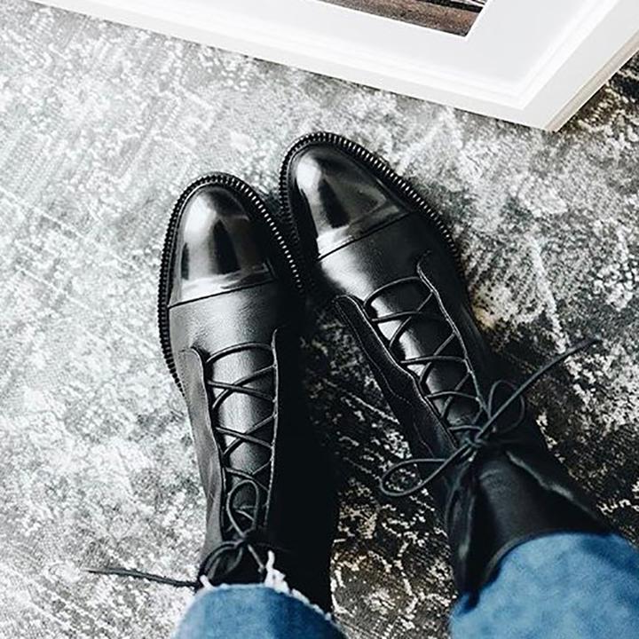Vintage Heeled Ankle Boots For Women - product image 9